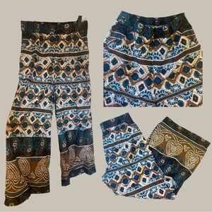 Reborn Bohemian Wide-Leg Pants Size XL